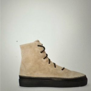 Ralfh Lauren Embry Calf-Suede Sneaker
